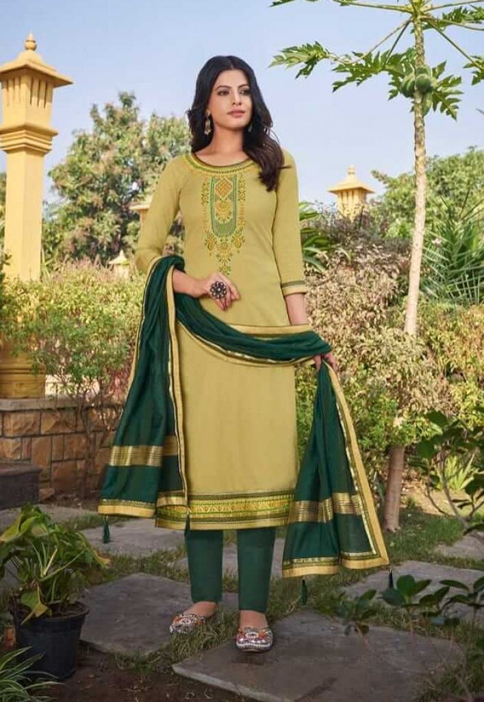 Kessi  presents  Zankar  Designer Dress Material 