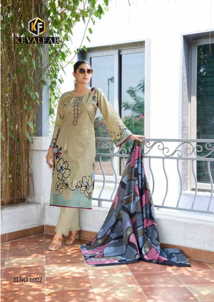 Keval Aalaya Vol 1 Printed Dress Material