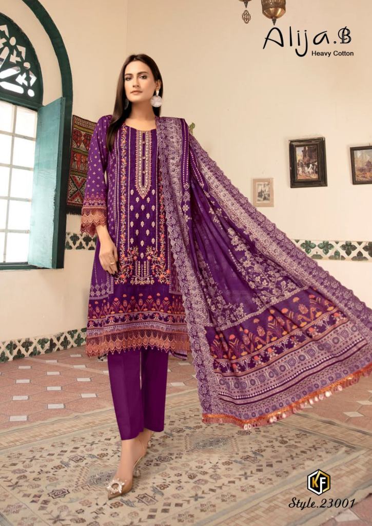 Keval Alija B Vol 23 Exclusive Karachi Cotton Dress Material Collection 