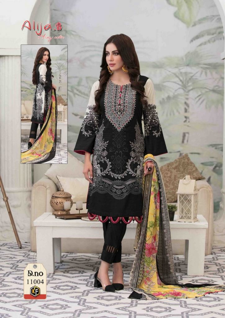 Keval Fab Alija B vol 11 Heavy Cotton Digital Printed karachi Dress material