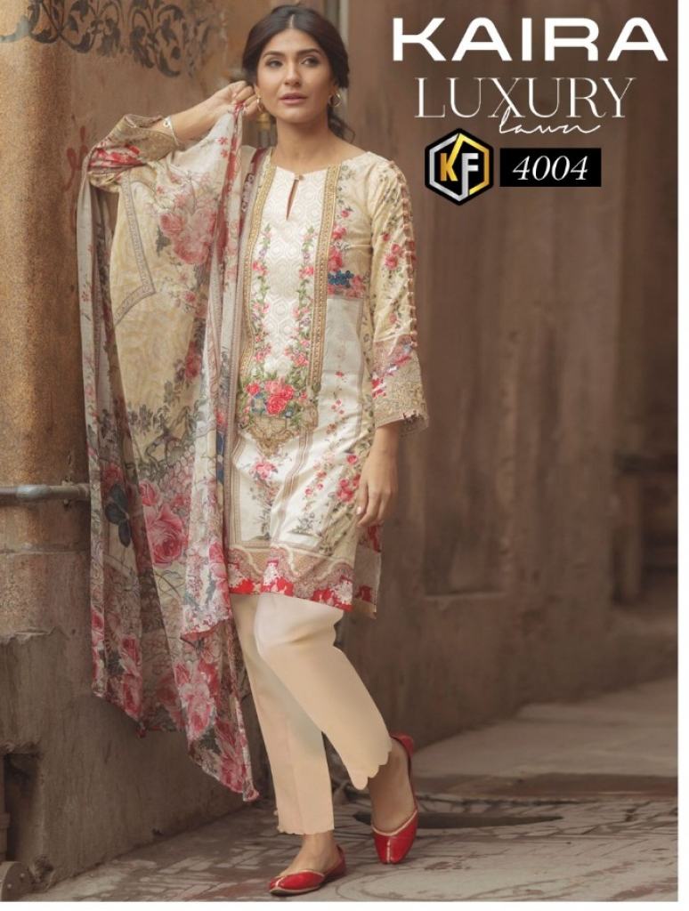 Keval Fab Kaira Luxury  vol 4  Exclusive  Karachi cotton catalog 