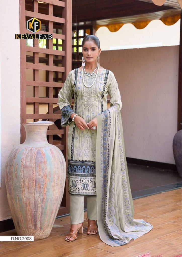 Keval Jazmin Vol 2 Dress Material