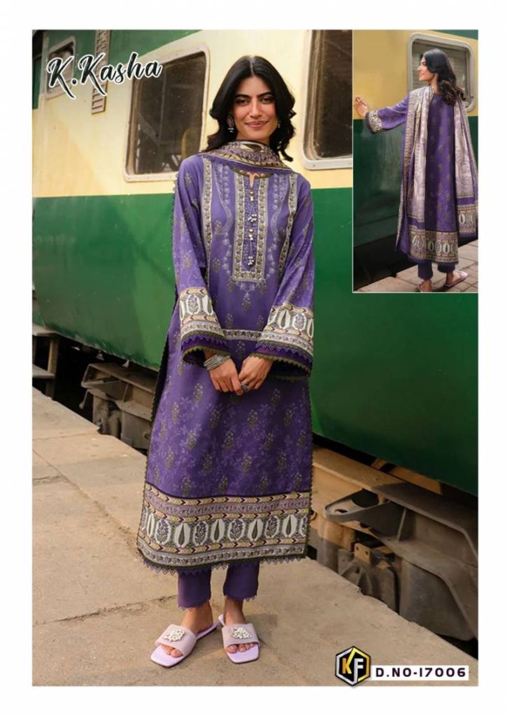 Keval K Kasha Vol 17 Dress Material