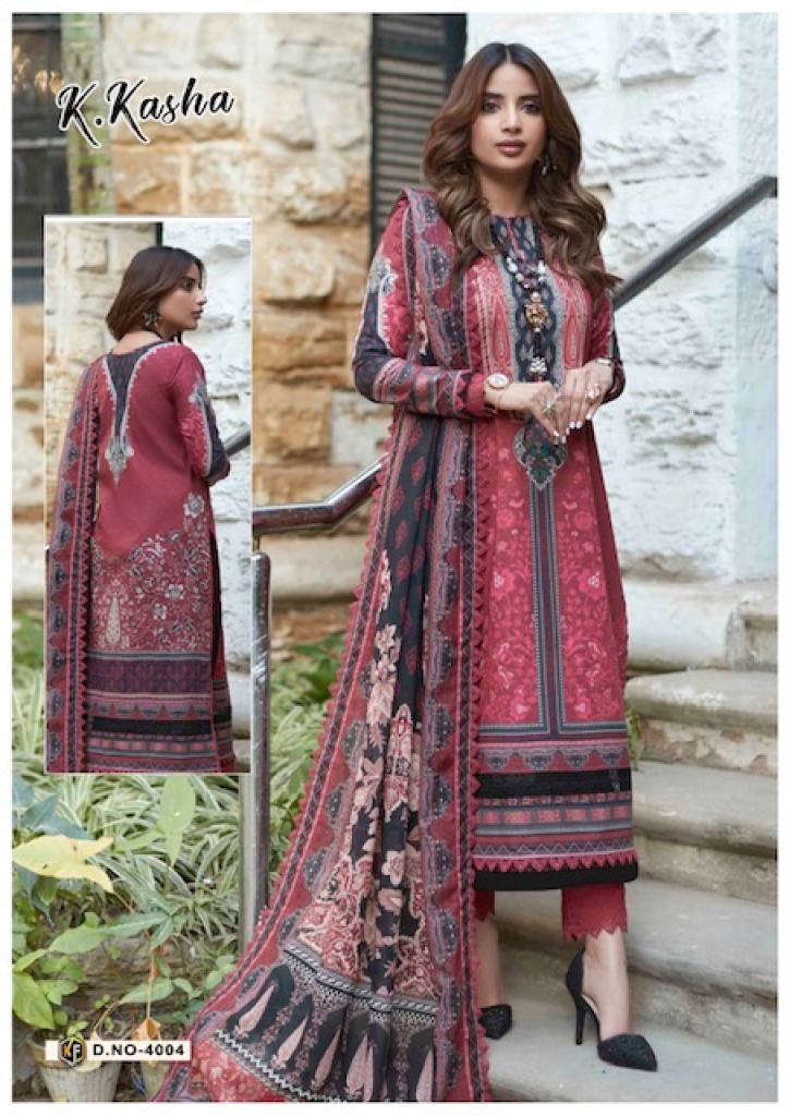 Keval K Kasha Vol 5 Casual Wear Cotton Printed Dress Material