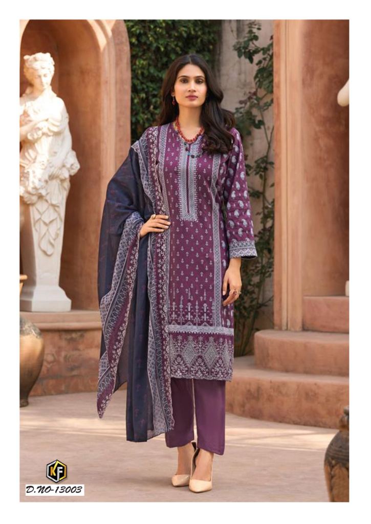 Keval Kaneez Vol 13 Kurti Pant With Dupatta