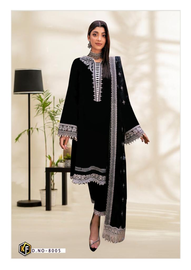 Keval Roha Black And White Vol 8 Pakistani Salwar Kameez