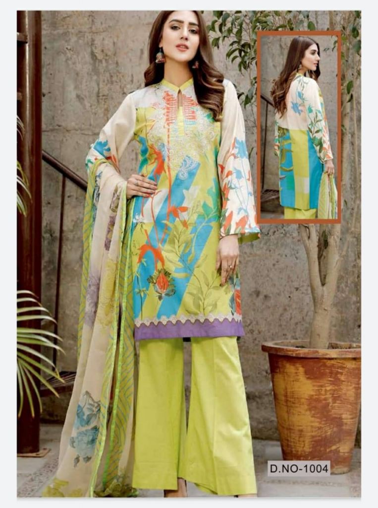 Keval  presents Noor  Karachi Dress Material