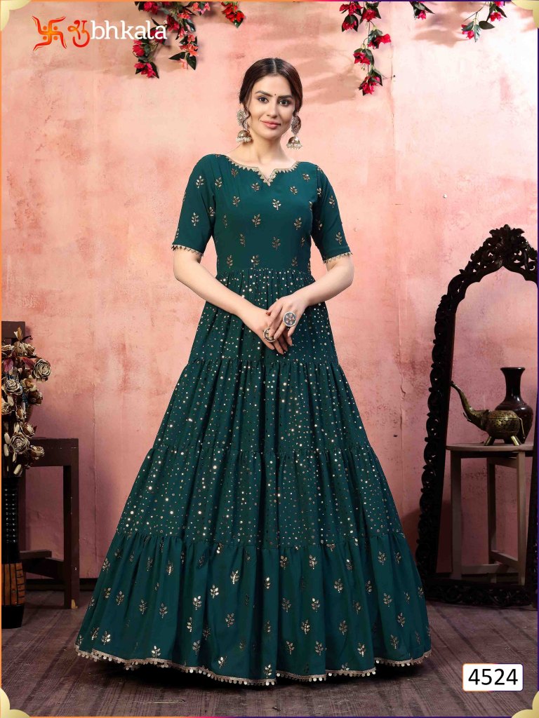 Girls Long Gown at Rs 350 | Sangam Vihar | New Delhi | ID: 13014997062