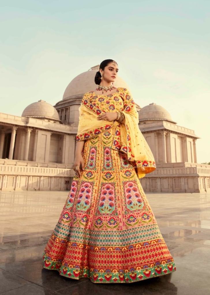  Kf Veena vol 2 Art silk Exclusive Embroidery  Wedding Wear Lehenga Collection
