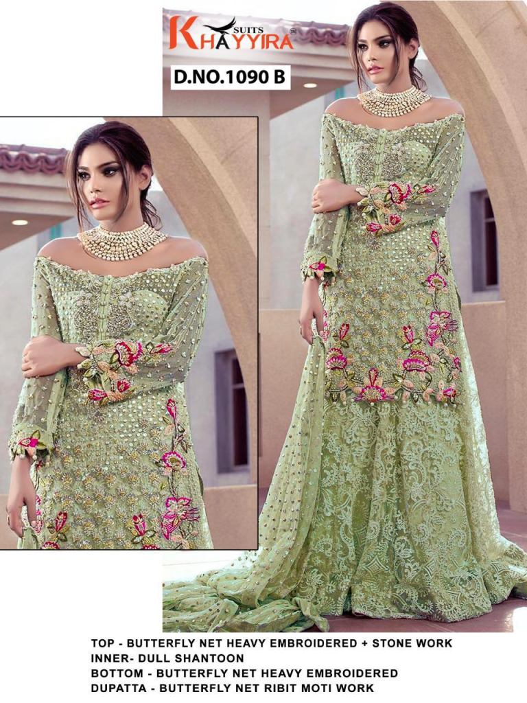 Khayyira Saira Dn 1090 Pakistani Suits Shop in Low Price 	