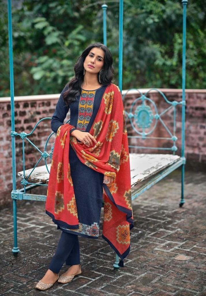 Kilory Hayat Jam Cotton Designer Wear Dress Material Collection 