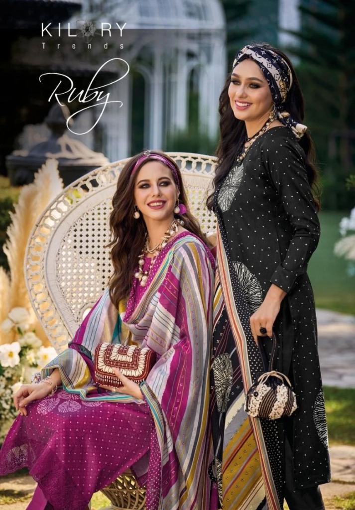 Kilory Ruby Jam Cotton Designer Salwar Kameez