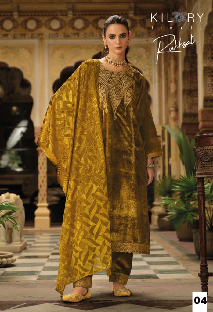 Kilory Rukhsat Embroidery Work Salwar Kameez