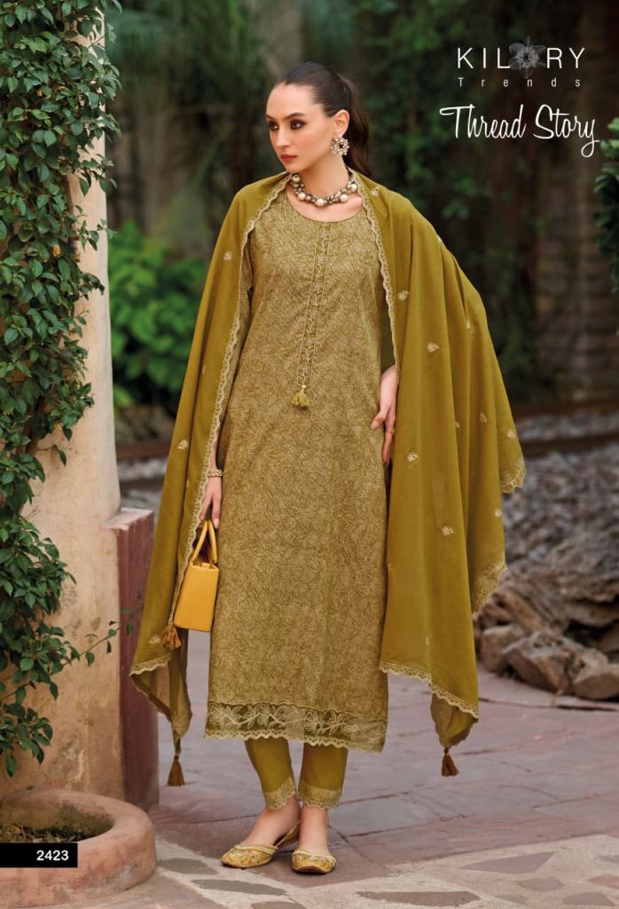 Kilory Thread Story Digital Printed Salwar Kameez