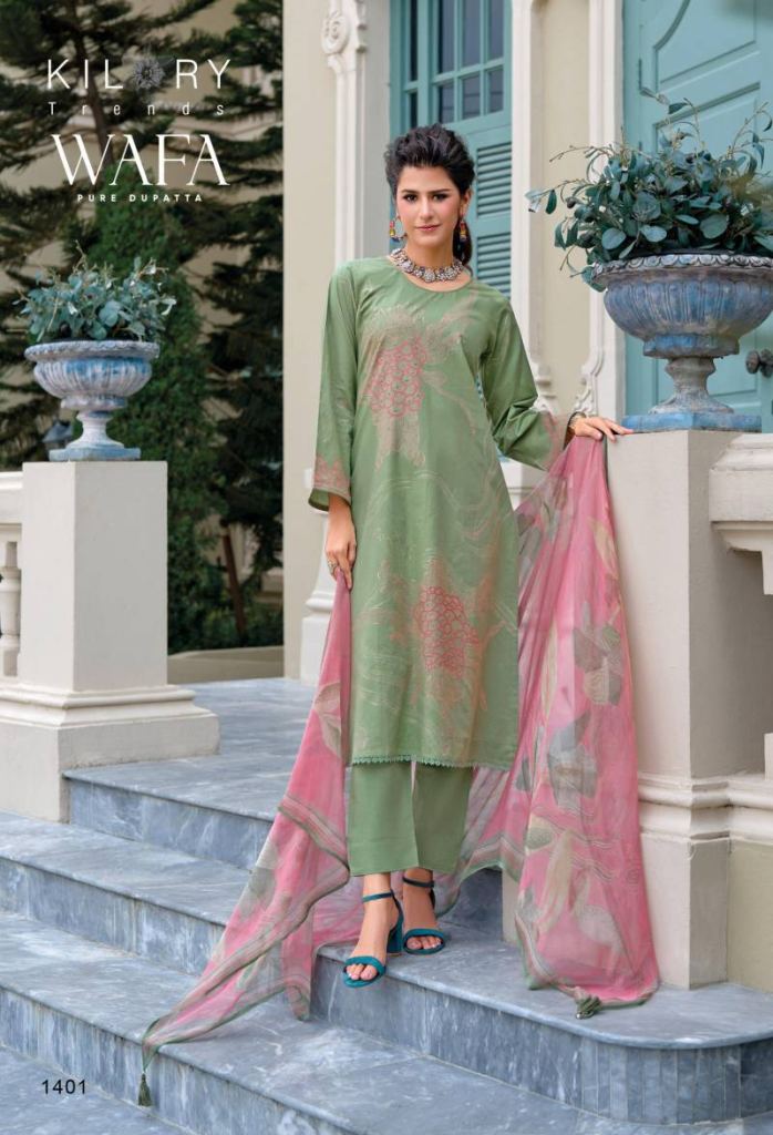 Kilory Wafa Digital Printed Salwar Kameez