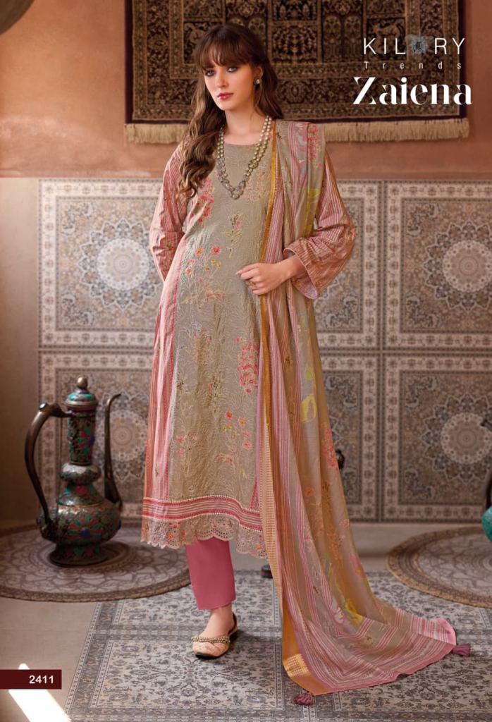 Kilory Zaiena Embroiedered Salwar Kameez