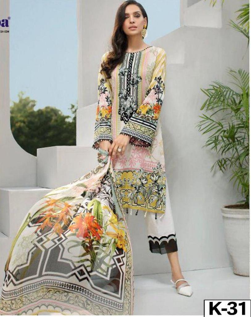 Kilruba presents  Iris Lawn  vol 20 Pakistani Salwar Suits