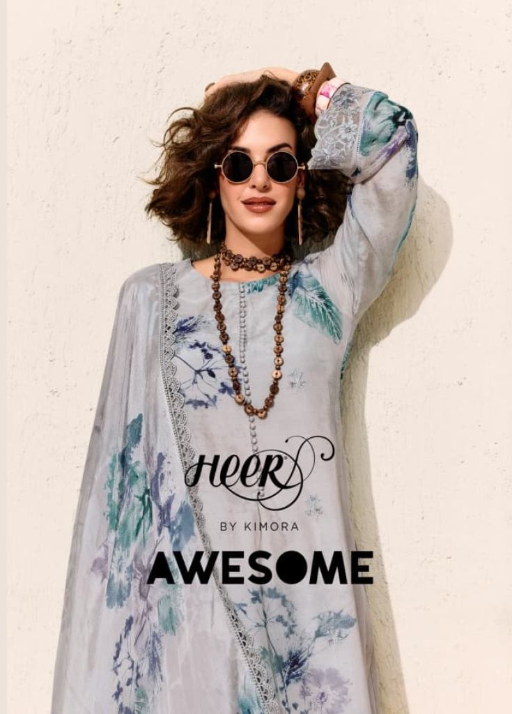 Kimora Heer Awesome Digital Printed Salwar Kameez 