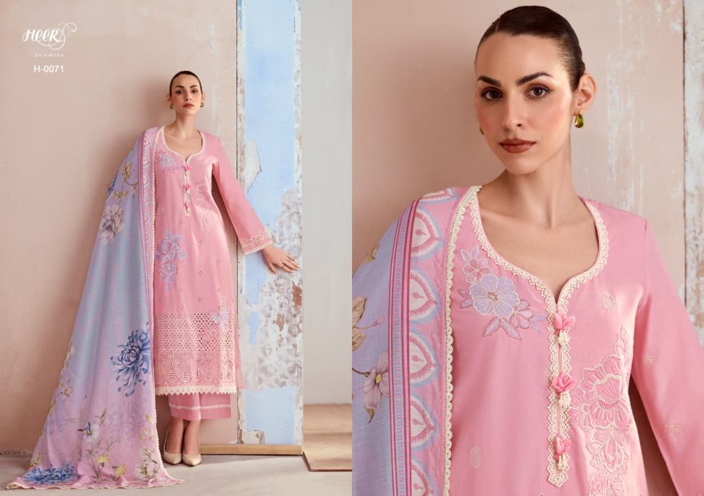 Kimora Heer Crimson Vol 251 Embroidered Salwar Kameez