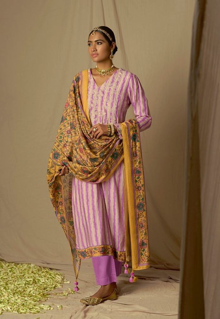 Kimora Heer Kalam X Batik Fancy Designer Dress Material