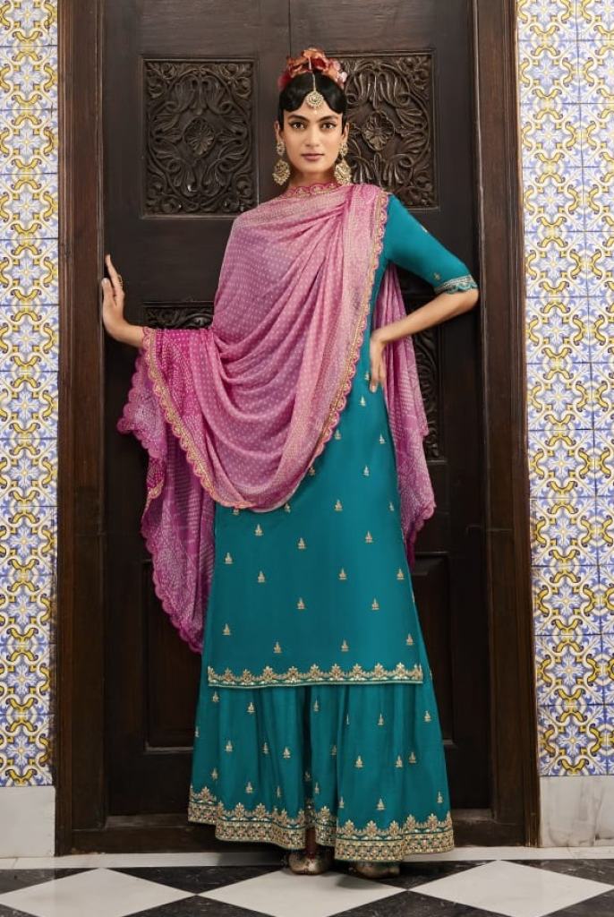 Kimora Heer Nohreen Stylish Designer Silk Embroidery Salwar Suit Collection