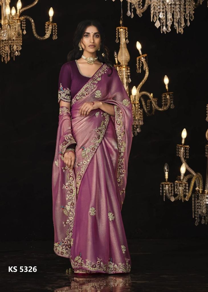 Kimora Kajal 14 Dola Silk HandWork Designer Saree Collection 