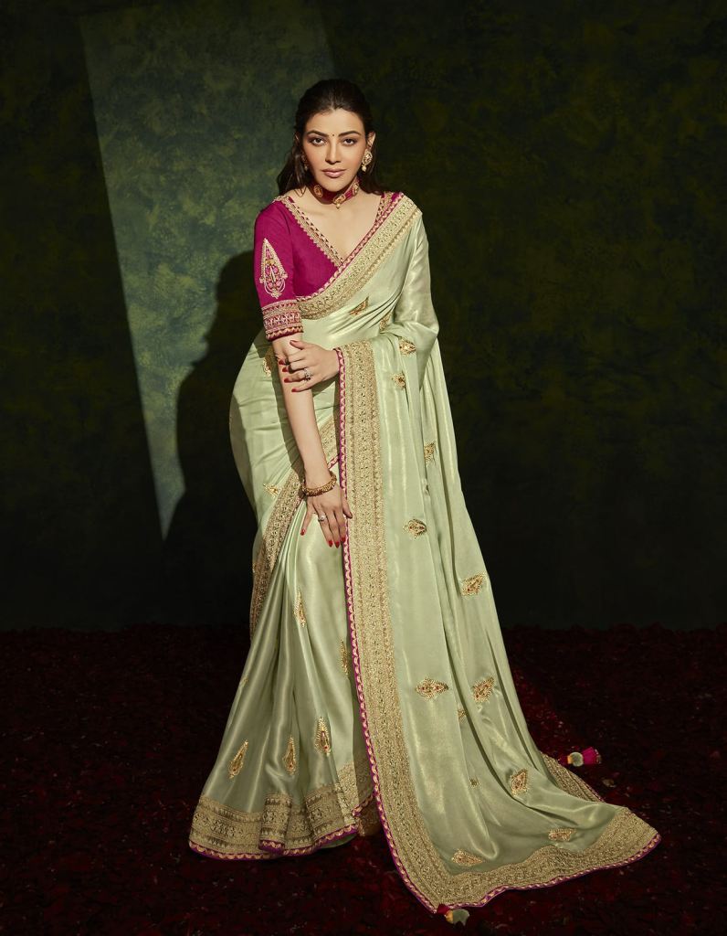 Kimora Kajal vol  10 Wedding Wear Designer Soft Silk Saree Collection