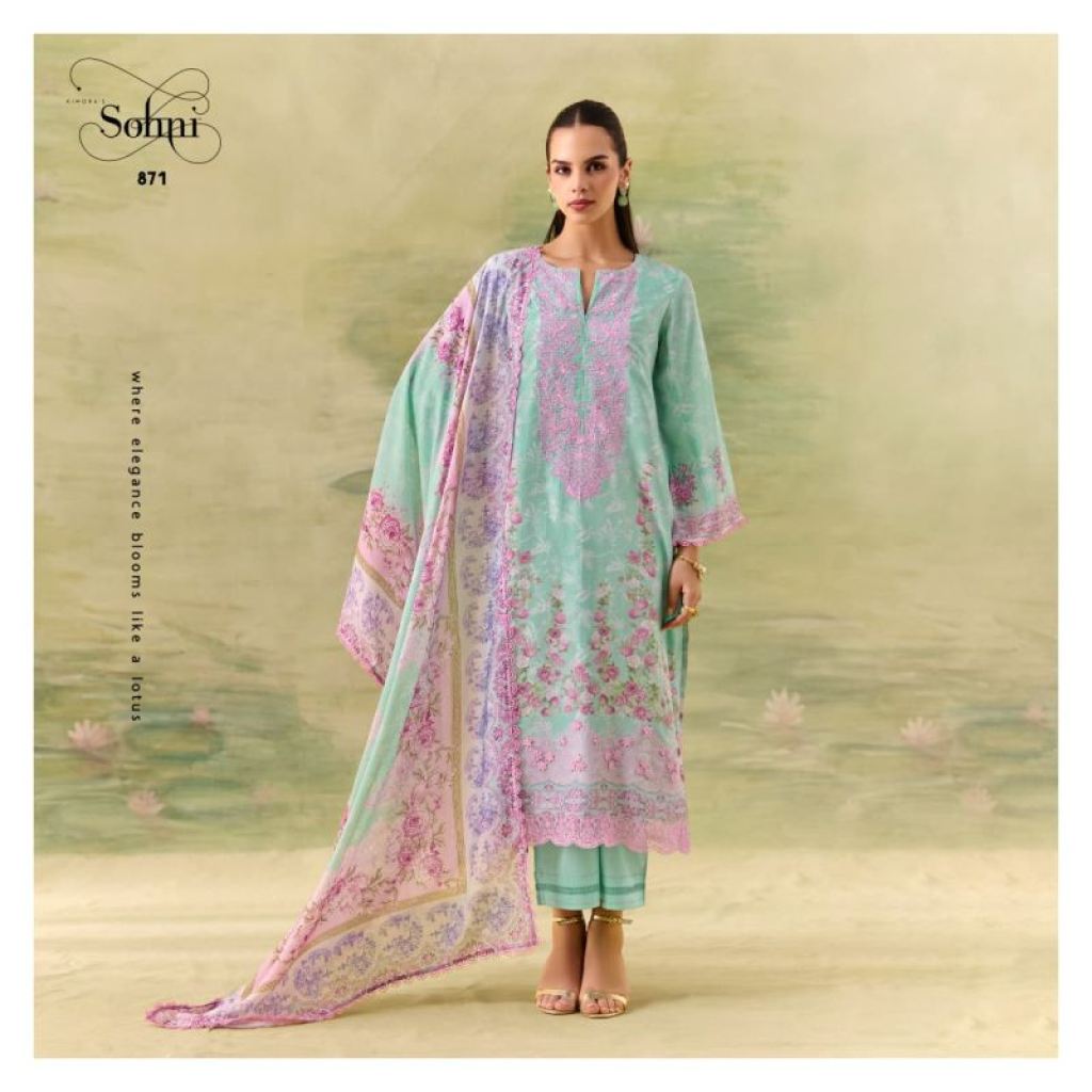 Kimora Meher sohni season Muslin Digital Printed Salwar Kameez