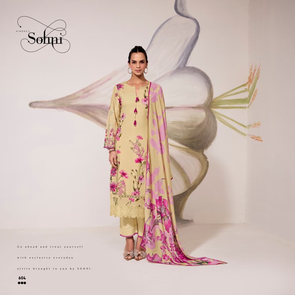 Kimora Sohni Fragrance Embroidery Salwar Kameez
