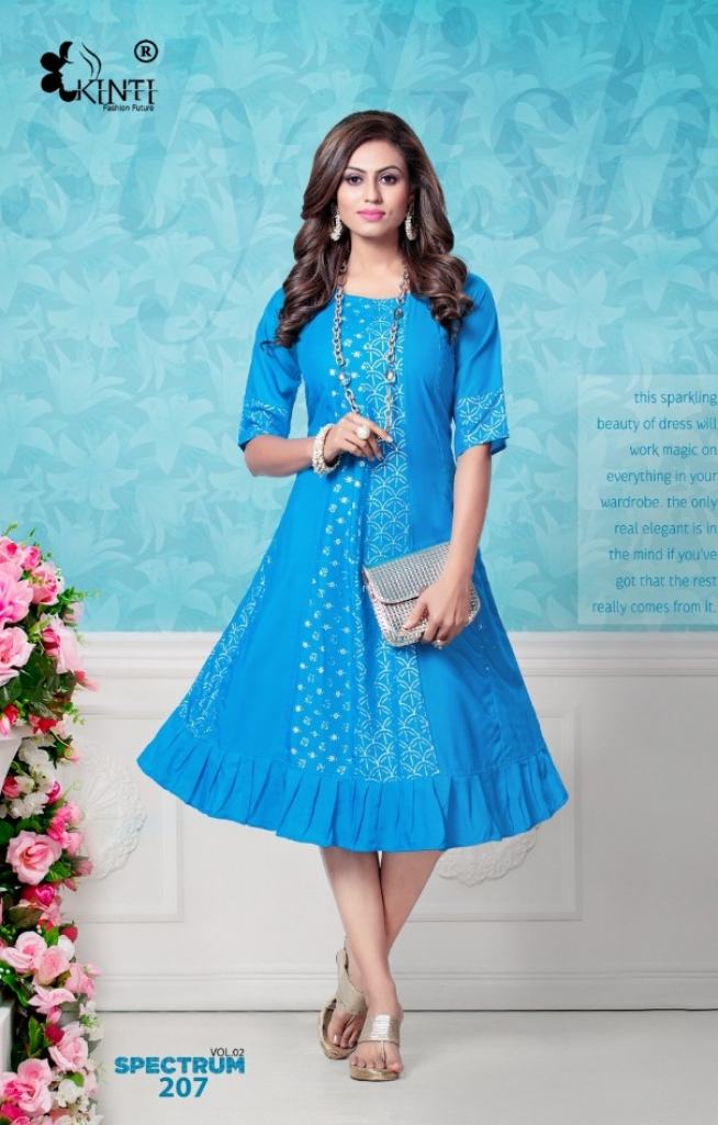 Kinti Presents Spectrum Vol 2 Designer Kurti Collection