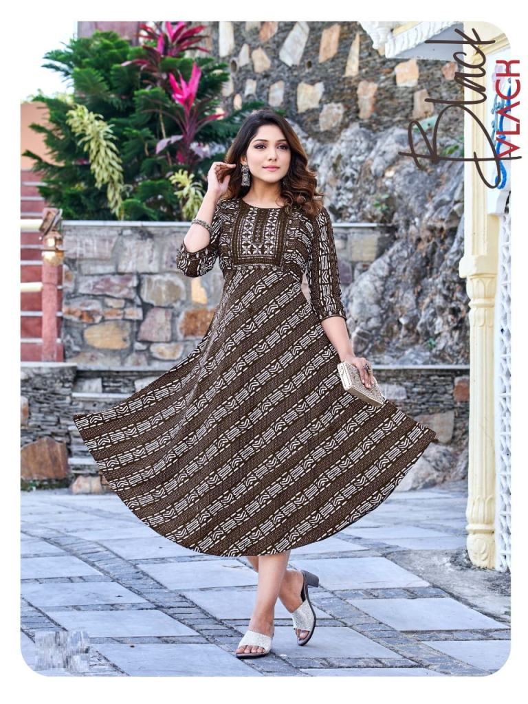 റിൻസി Online Butique - Alia cut stylish kurti Georgette fabric with lining  Umbrella flare 3/4 th Sleeve Size - S, M, L, XL, XXL Rate 560 +s | Facebook