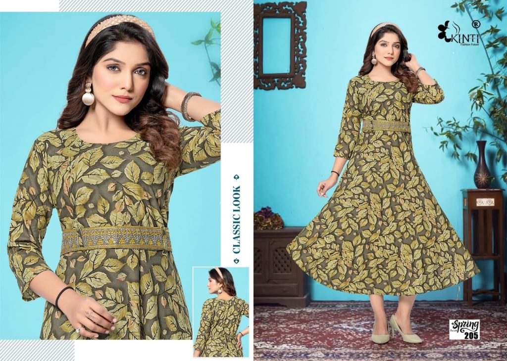 Paavi Komal Fancy Umbrella Style Ladies Kurti Online Wholesalers