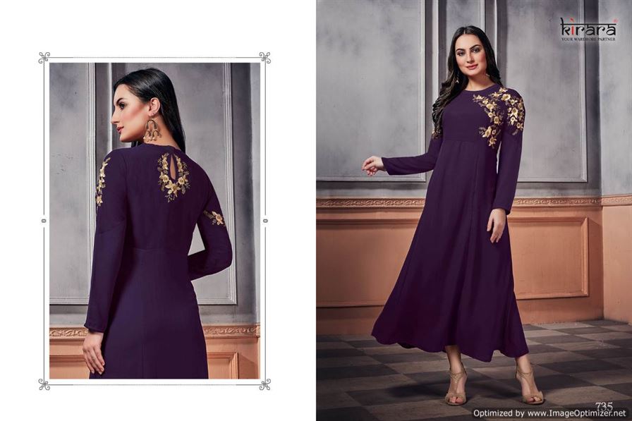 Artio Spring Roll Designer Viscose Kurti Catalogue Set