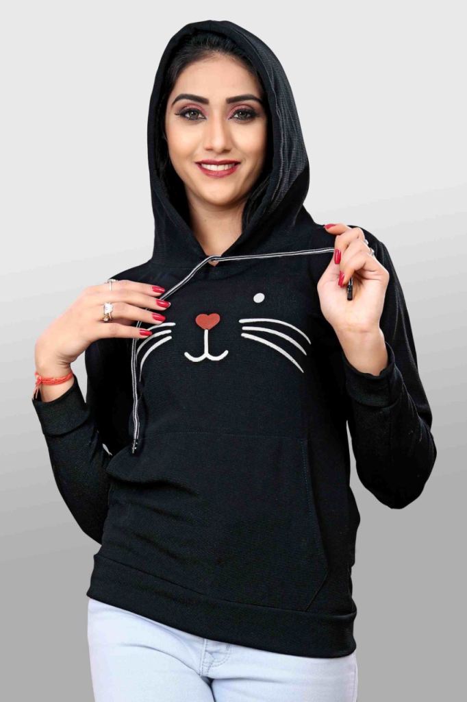 Kitty Hoodies  Poly Cotton Polycotton  T shirt  collection 