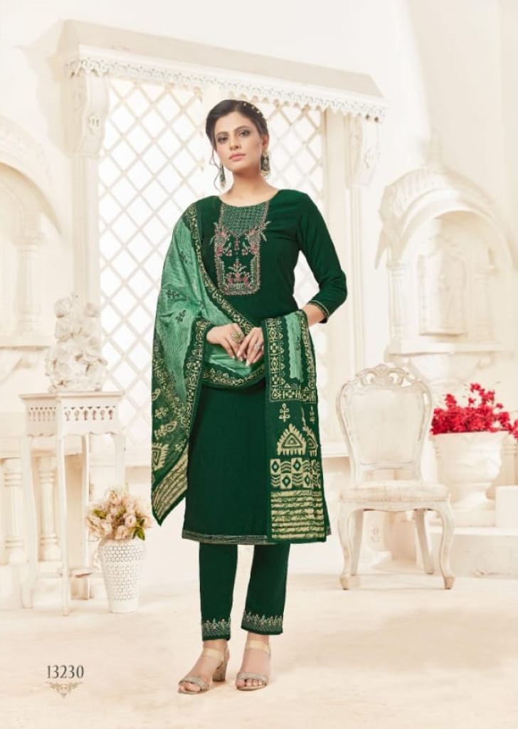 Kivi Purika vol 5 Lining Silk Embroidery Festive Wear Ready Made 