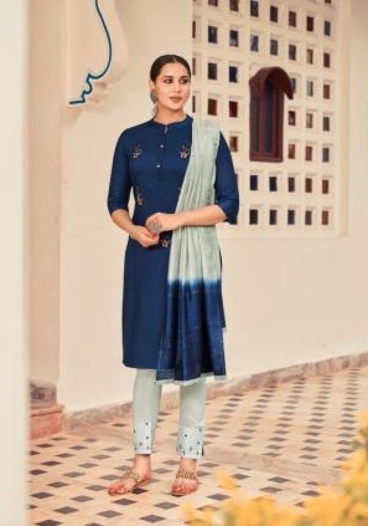 Kivi Zibo Silk Designer Readymade Kurti   bottom with  dupatta  catalog 