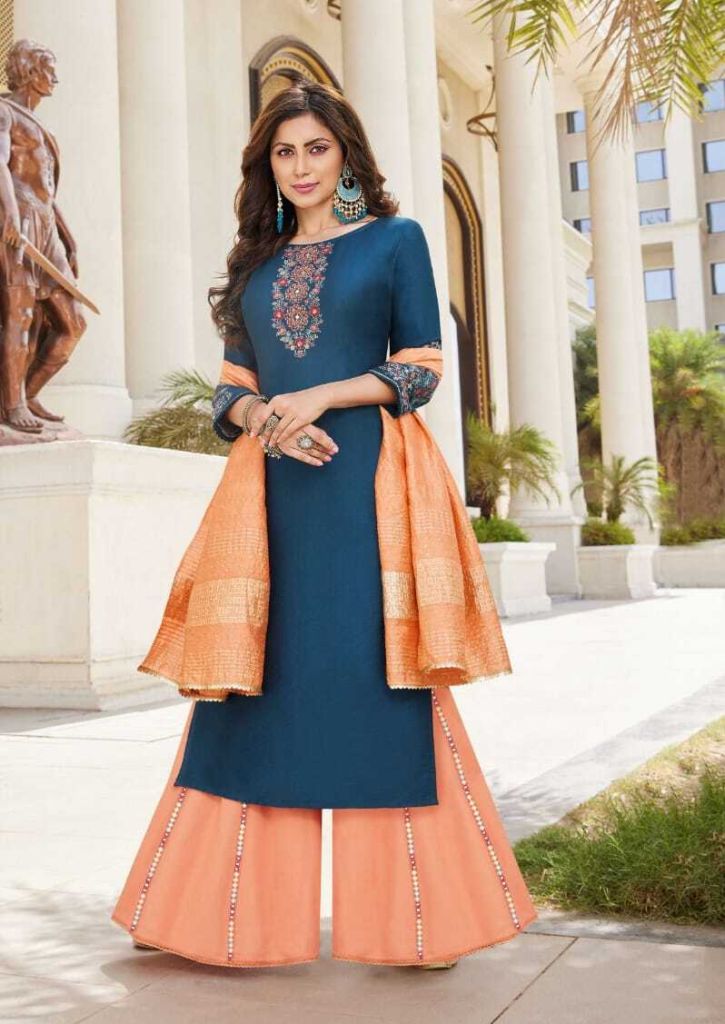 Koodee Swasti Kurti With Bottom