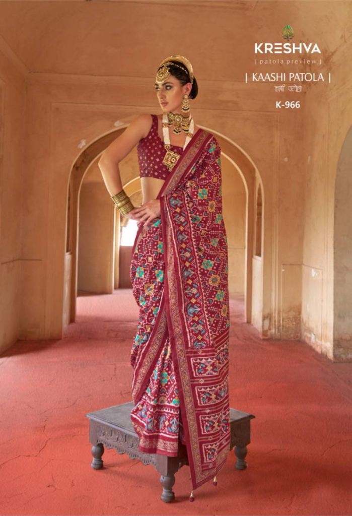 Kreshva Kaashi Patola Fancy Printed Saree 