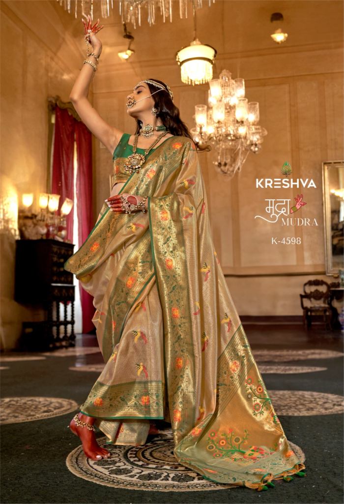 Kreshva Mudra Designer Festival Wear Saree
