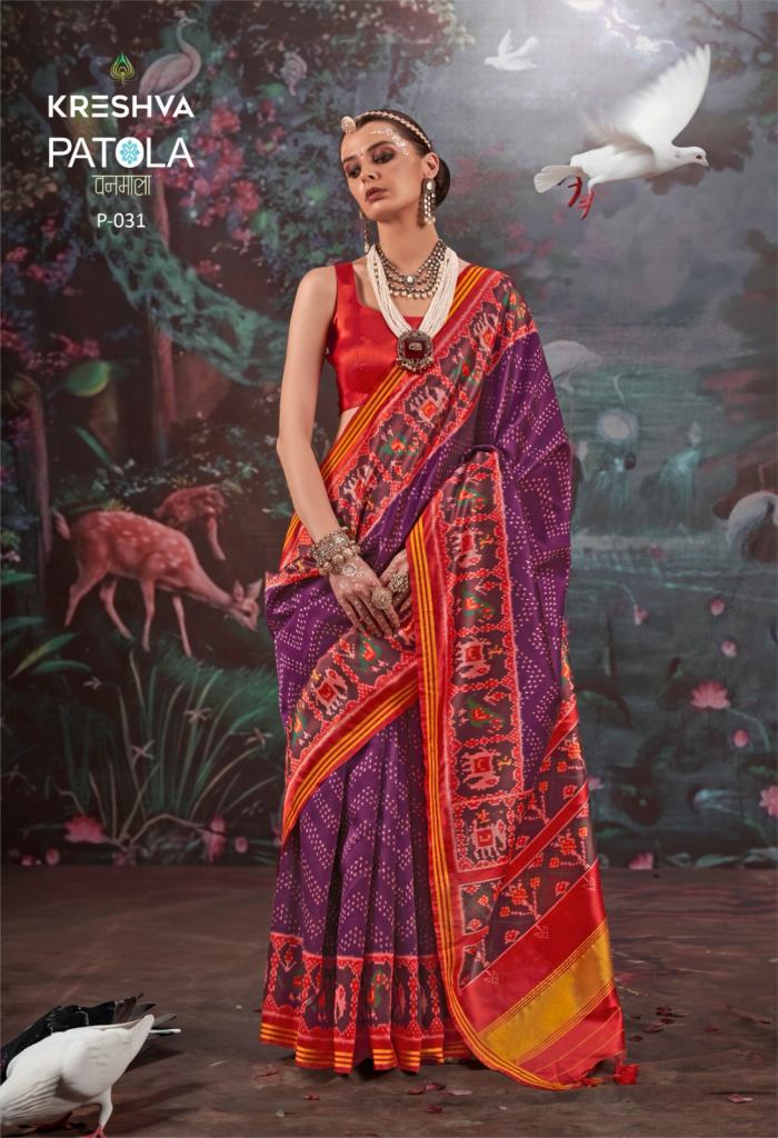 Kreshva Patola Printed Traditional Wear Saree