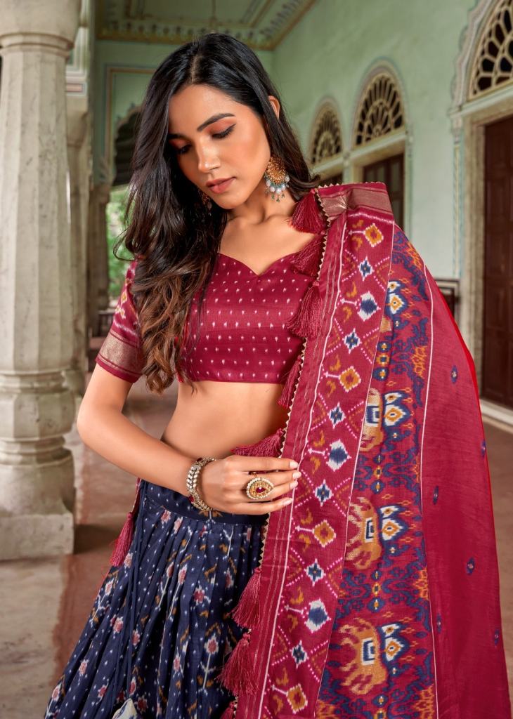 LNB Tussar Silk Traditional Lehenga Choli