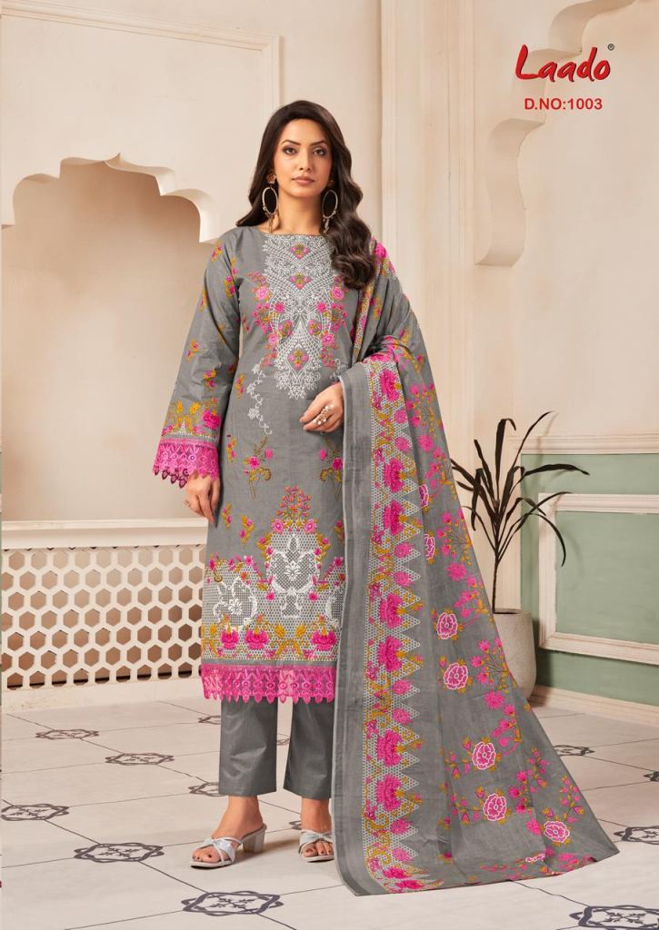 Laado Innayat Vol 1 Printed Dress Material