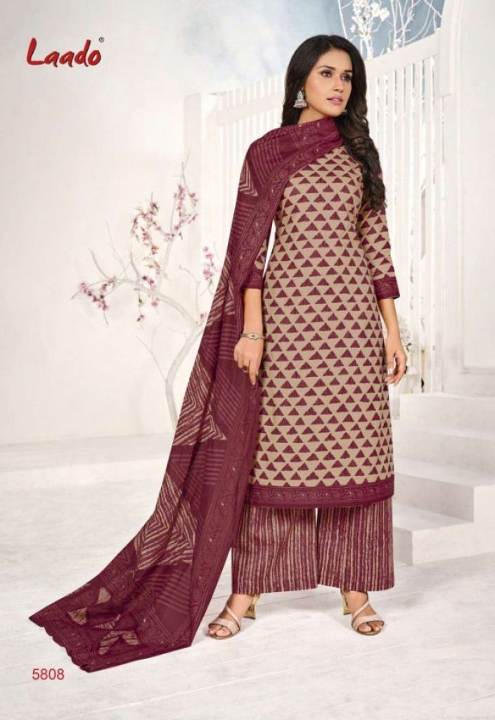 Laado Print vol 58 Cotton Dress Material Catalog 