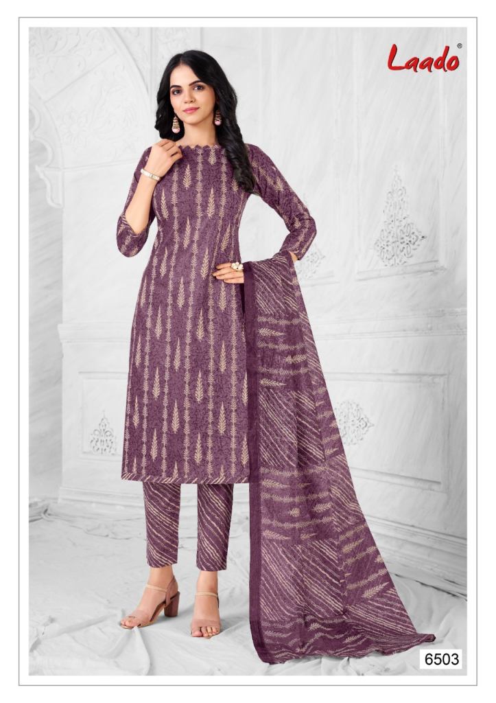 Nazmin - Hand Block Printed Long Cotton Dress With Back Knots - D162F1 –  InduBindu
