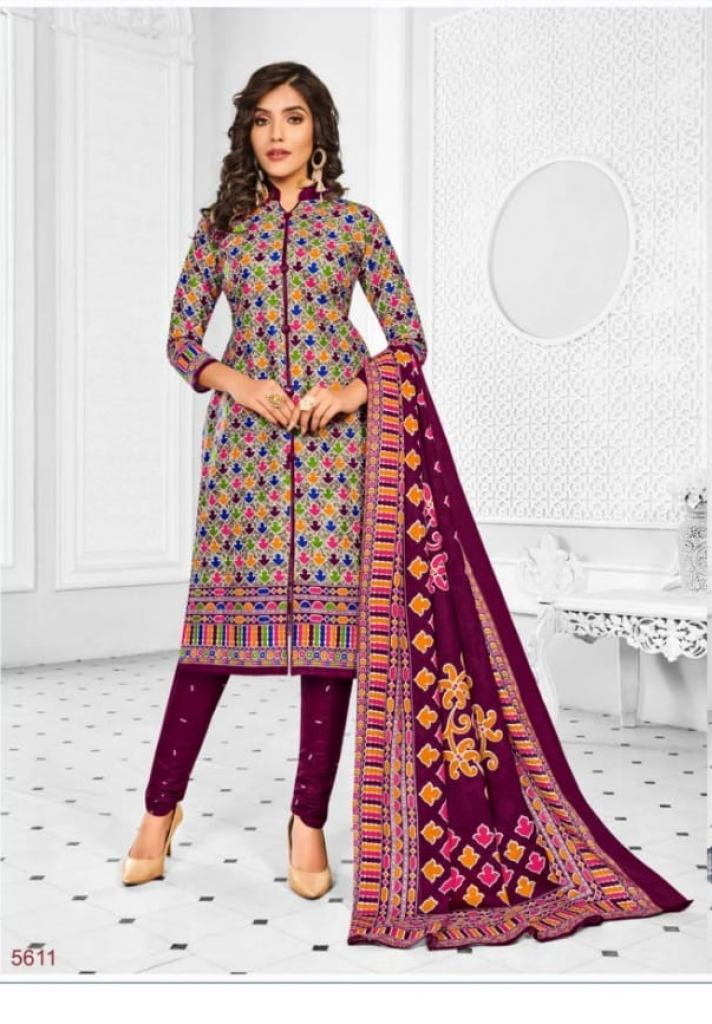 Laado Vol 56 Casual Wear Cotton Dress Material Collection