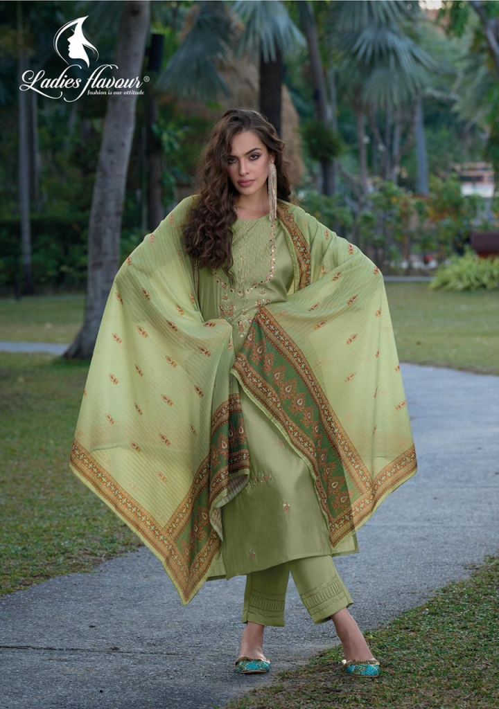 Chanderi kurti pant with dupatta