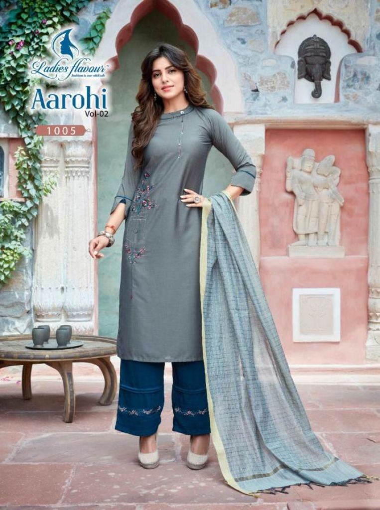 Ladies Flavour  presents Aarohi vol  2  Ready Made Collection