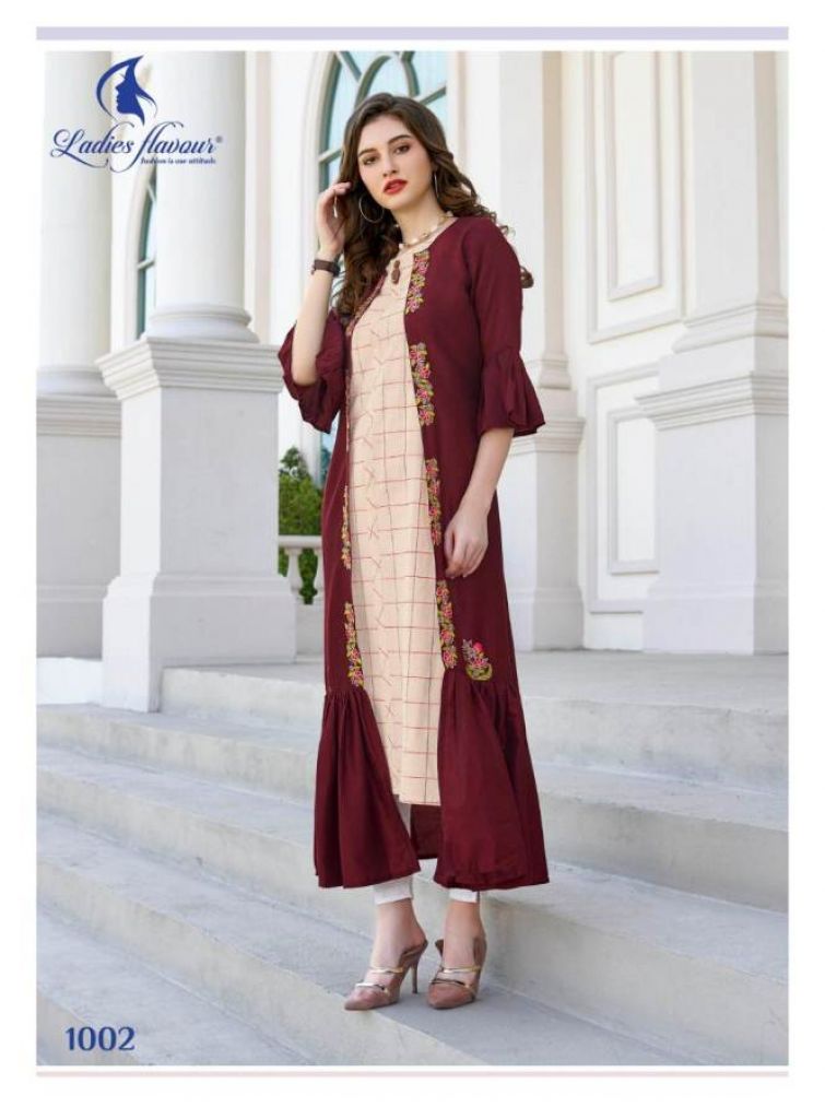 Ladies Flavour presents  Lifestyle vol 4   Stylish kurti 