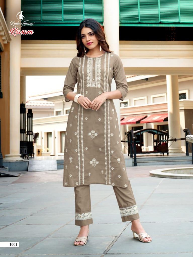 Rasili Salas Rayon Kurti Bottom Set – Kavya Style Plus