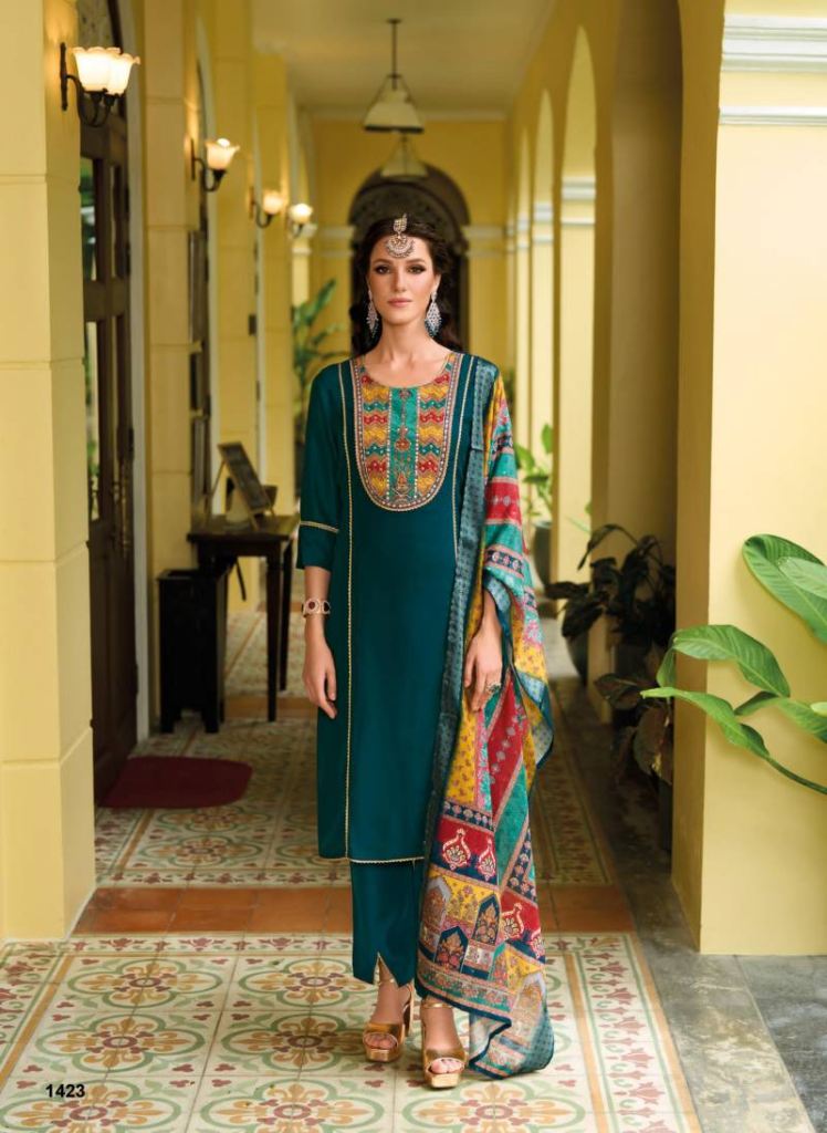 Lady Leela Zeenat Kurti Pant With Dupatta